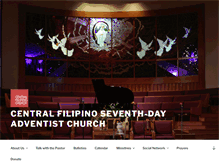 Tablet Screenshot of centralfilipino.org
